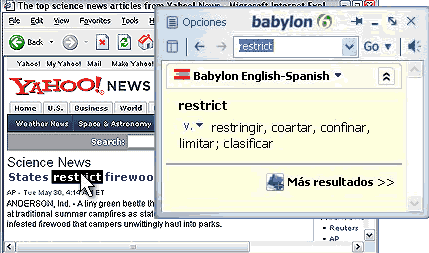 Traductor de Texto Ingles-Español